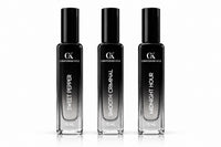 Christopher-Kyle Calibration Trilogy three 15 ML fragrance bottles