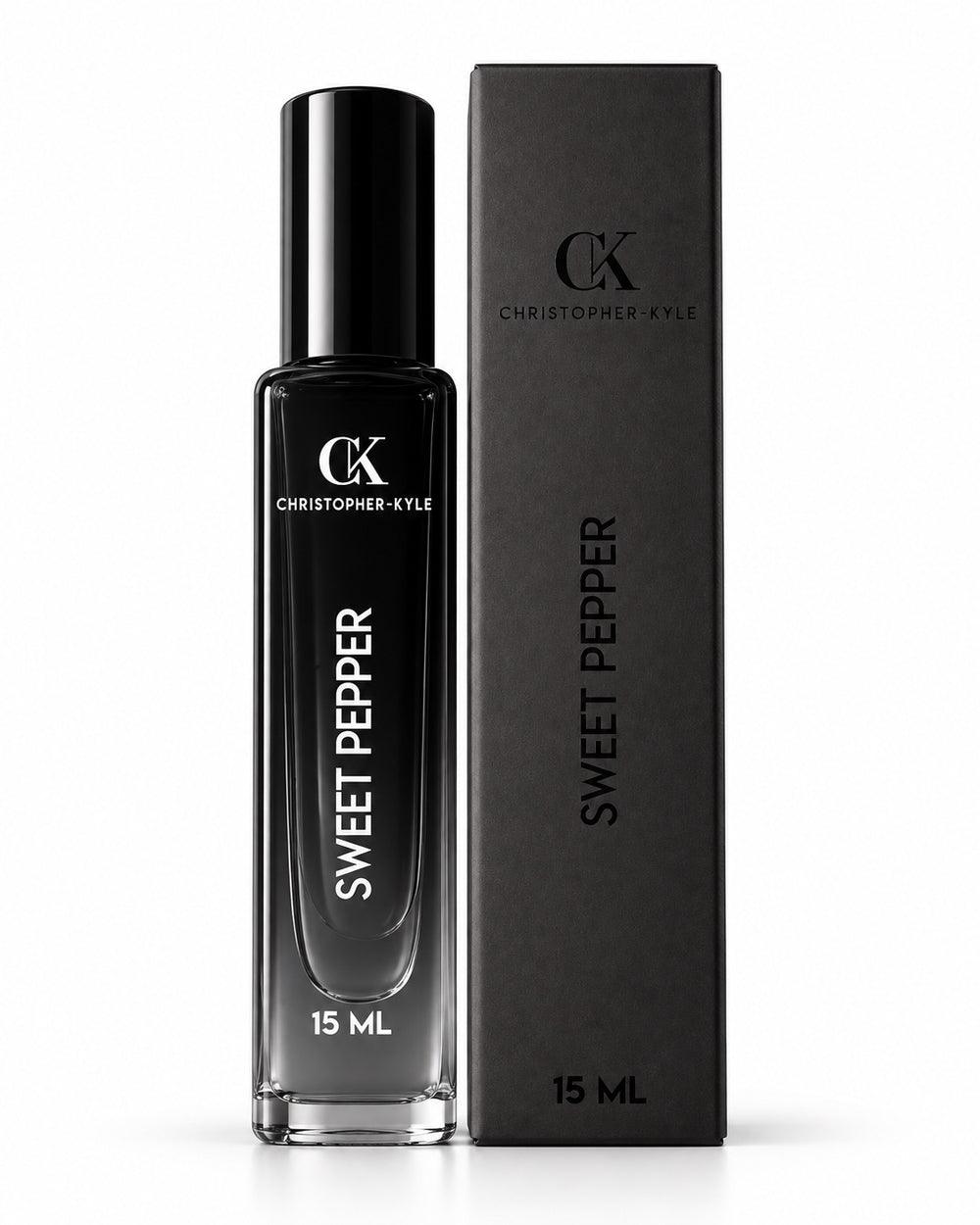Sweet Pepper 15 ML fragrance bottle and box